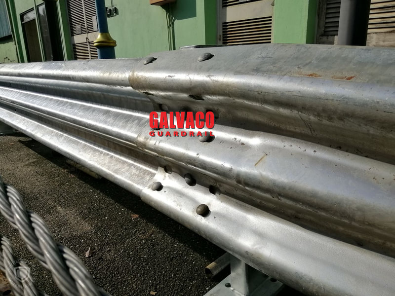Thri Beam Guardrail